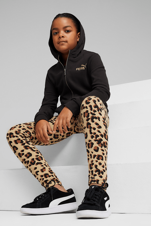 Puma oversized online cheetah print hoodie